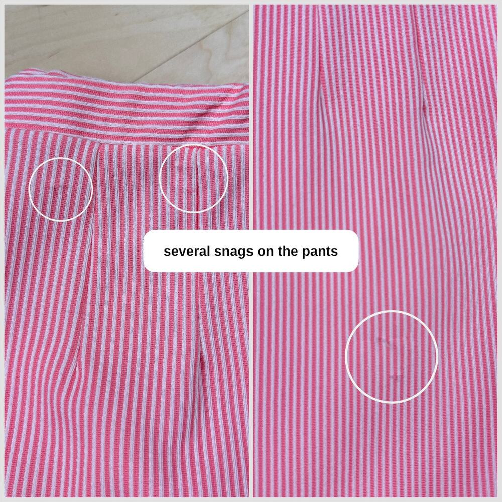 Vintage Pink Pinstripe Pantsuit - Picture 6 of 9